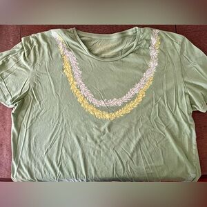 Green Mahina Made Lei T-Shirt